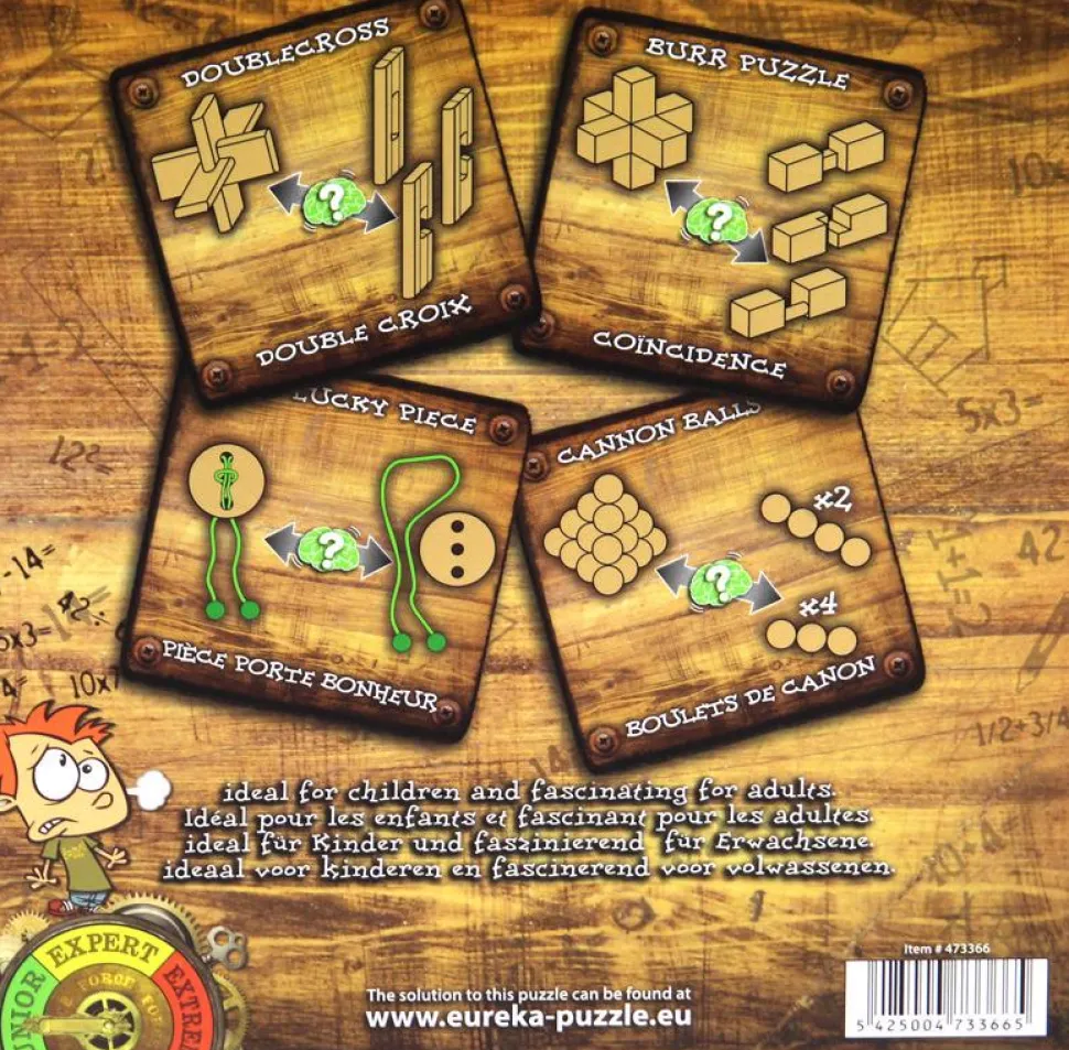 Collection wooden junior 4 set