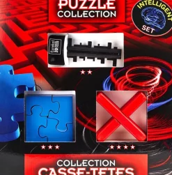 Intelligent (Key Maze, Square Jigsaw, Cross Puzzle)
