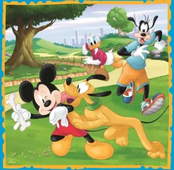 Puzzle 3 em 1 Mickey Mouse