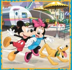 Puzzle 3 em 1 Mickey Mouse