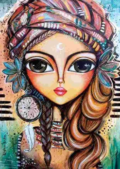 Puzzle A beleza marrom