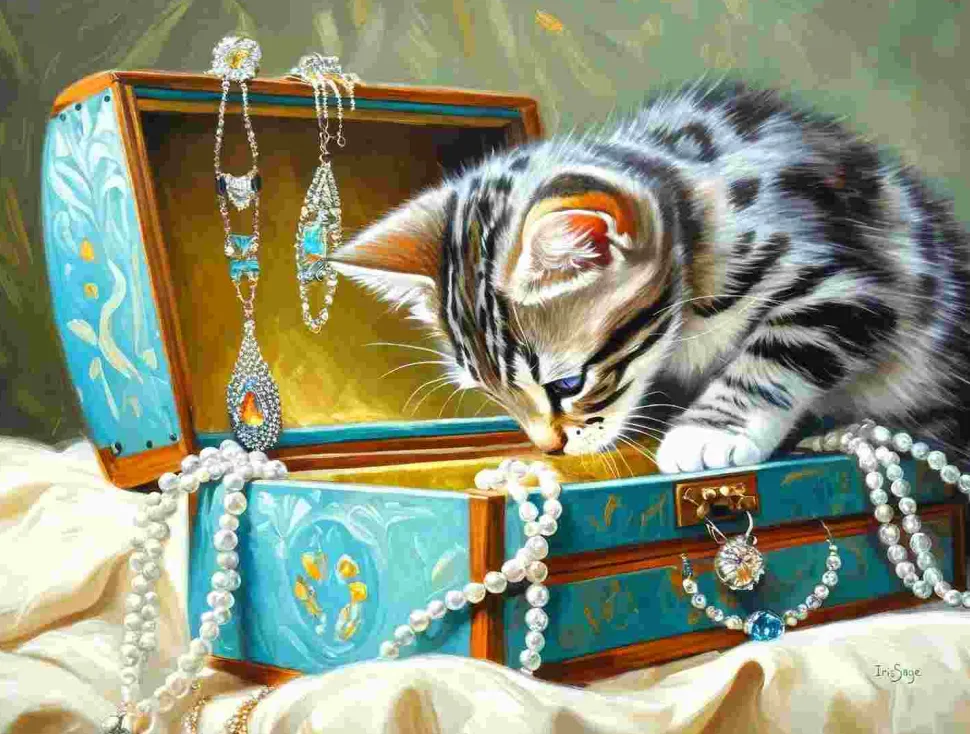 Puzzle A caixa de jóias