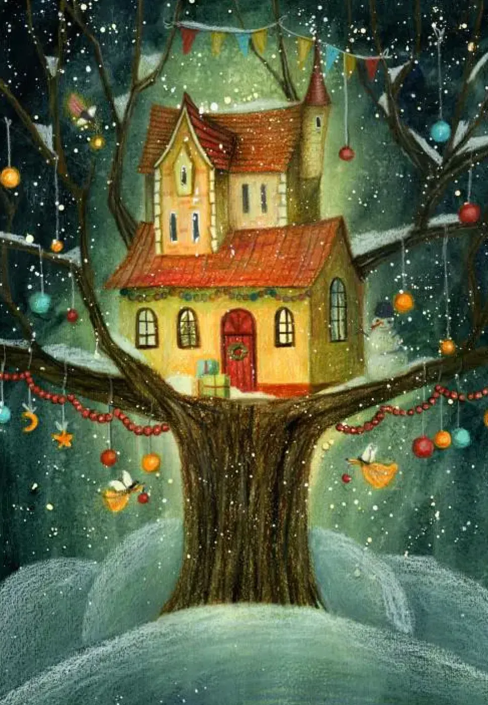 Puzzle A casa empoleirada