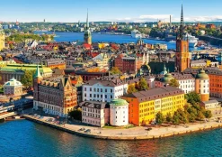 Puzzle A cidade velha de Estocolmo, Suécia