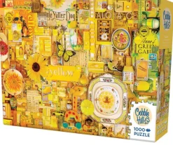 Puzzle A coleção Rainbow: amarela