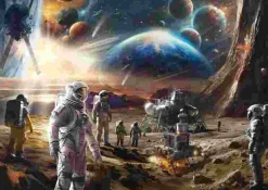 Puzzle A Fronteira Final: Exploração Espacial