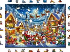 Puzzle A Jornada Alegre do Papai Noel