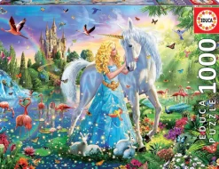 Puzzle A princesa e o unicórnio