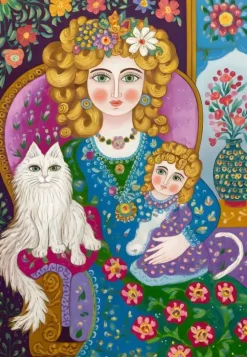 Puzzle A senhora dos cabelos de ouro