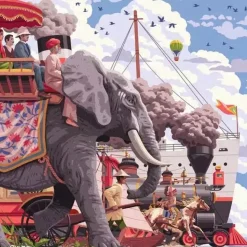 Puzzle A volta ao mundo em 80 dias