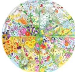 Puzzle A Year in the Garden, round
