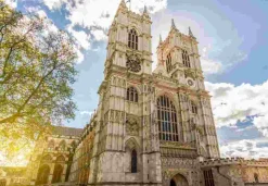 Puzzle Abadia de Westminster na primavera