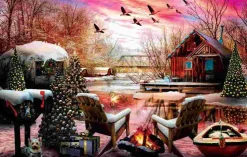 Puzzle Acampamento de férias