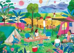 Puzzle Acampamento de verão