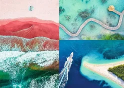 Puzzle Aerial Mindblow: sobre a água