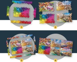 Puzzle Aerial Mindblow: sobre a água