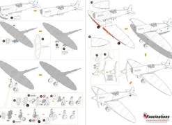 Puzzle Aeronave Supermarine Spitfire 3D