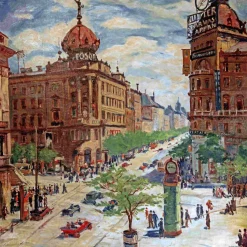 Puzzle Albert Gleizes - Vista de Budapeste, 1904