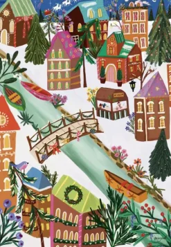 Puzzle Aldeia do pão de gengibre