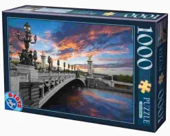 Puzzle Alexanders Bridge, Paris, França