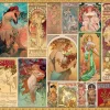 Puzzle Alfons Mucha: Colagem