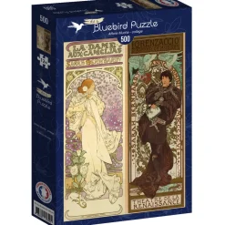 Puzzle Alfonz Mucha: Colagem