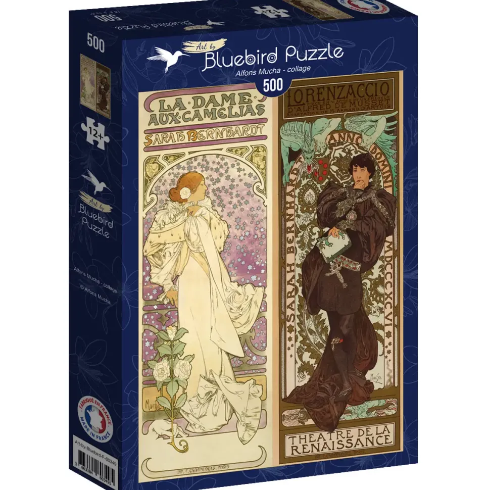 Puzzle Alfonz Mucha: Colagem