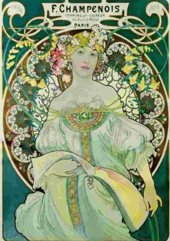 Puzzle Alfonz Mucha: Devaneio, 1897