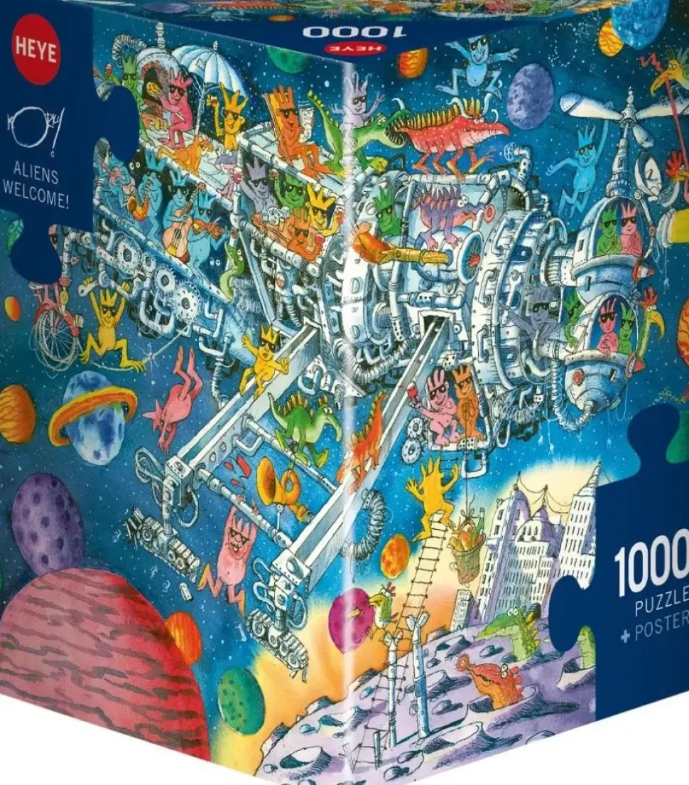 Puzzle Alienígenas, sejam bem-vindos!