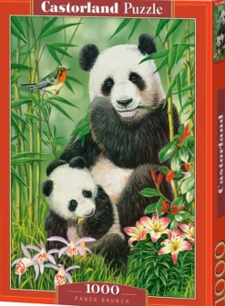 Puzzle Almoço Panda