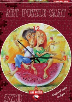 Puzzle Amo o vermelho