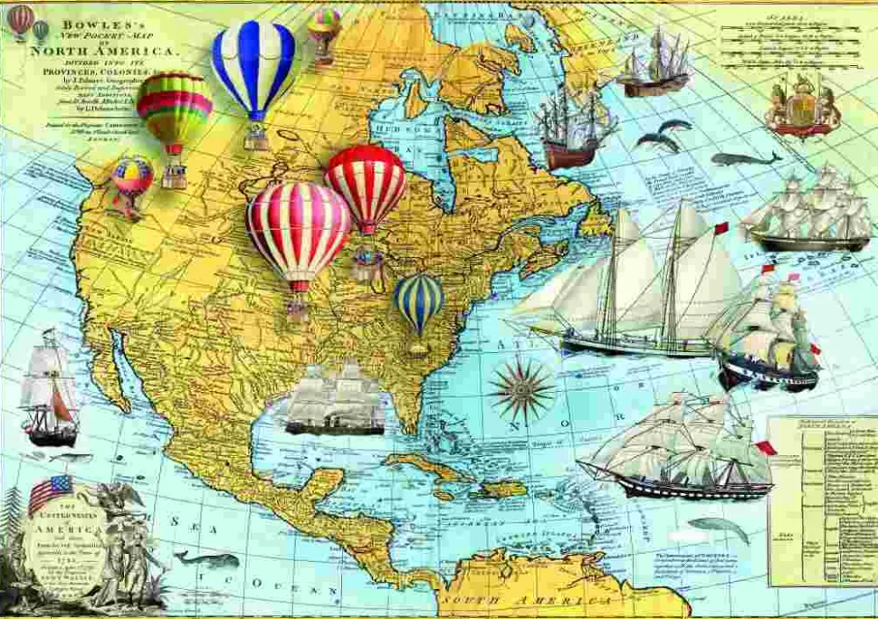 Puzzle América do Norte