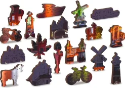 Puzzle Amsterdã à noite