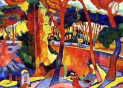 Puzzle André Derain: Ponte sobre o Riou