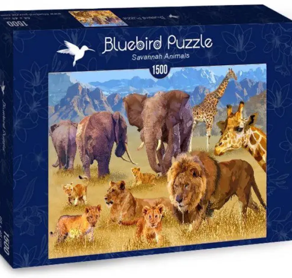 Puzzle Animais da Savana