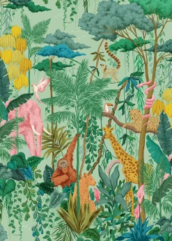 Puzzle Animais da selva