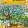 Puzzle Animais no jardim