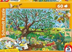 Puzzle Animais no jardim