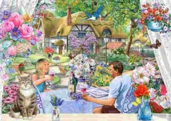 Puzzle Aproveitando o Jardim XXL