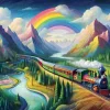 Puzzle Arco-Íris Expresso