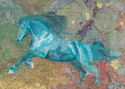 Puzzle Arte do mapa: Cavalo