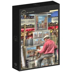 Puzzle Artista de rua, Paris, França