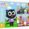 Puzzle As aventuras do gatinho Milo 24 maxi