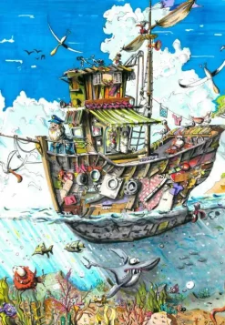 Puzzle Atacando as ondas