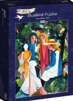 Puzzle August Macke: Quatro Meninas, 1913