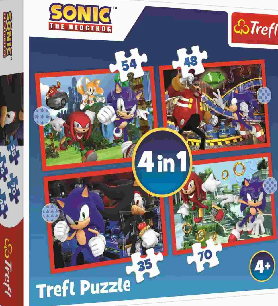 Puzzle Aventuras 4v1 do Sonic