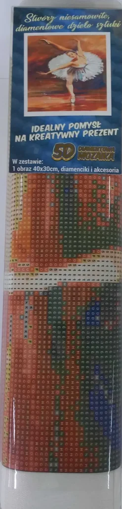 Puzzle Bailarina Pintura Diamante 30x40cm