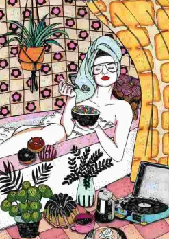 Puzzle Banho e Cereais