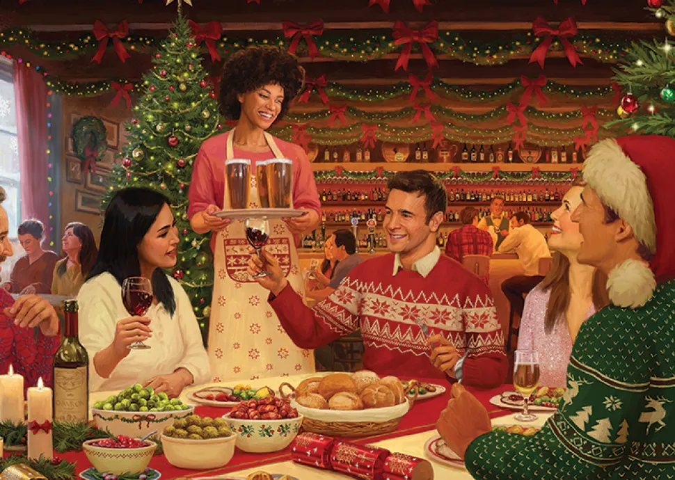 Puzzle Banquete festivo