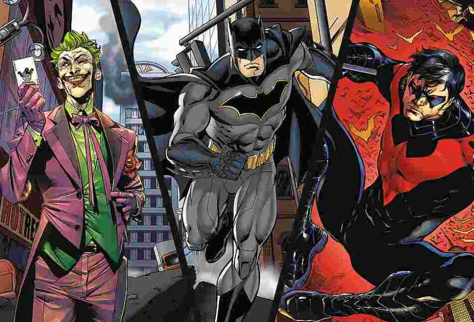 Puzzle Batman pronto para a ação